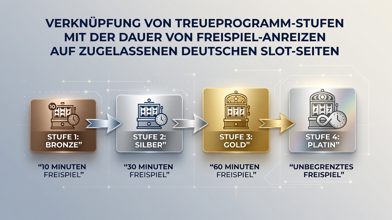 Entwicklung von Freispiel-Anreizen in Abhängigkeit von Treuestufen